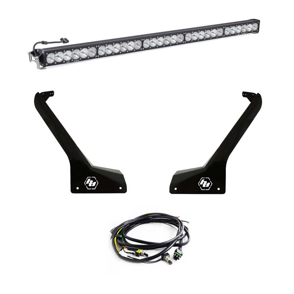 Jeep JL/JT Roof Bar LED Light Kit 50 Inch OnX6+ Baja Designs 447666