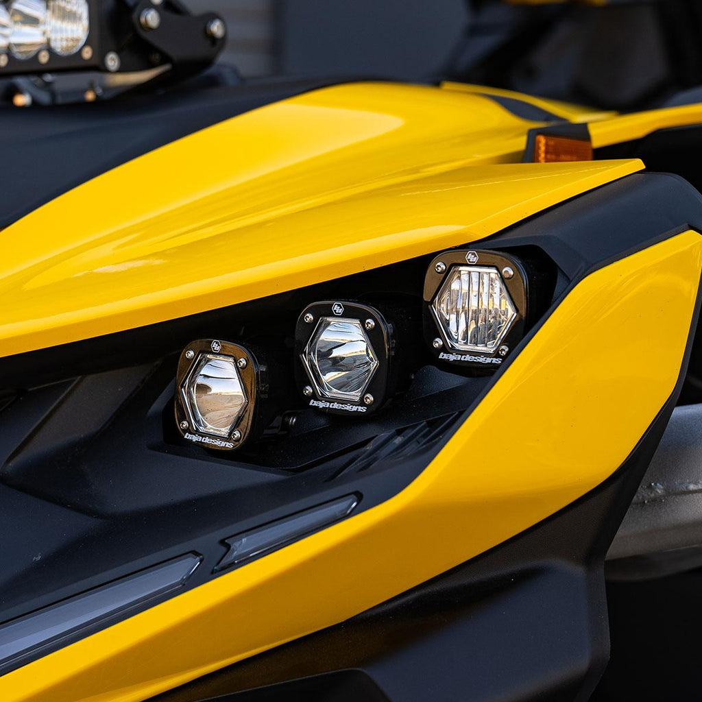 Can-Am, Maverick R, Triple S1 Headlight Kit Baja Designs 448186