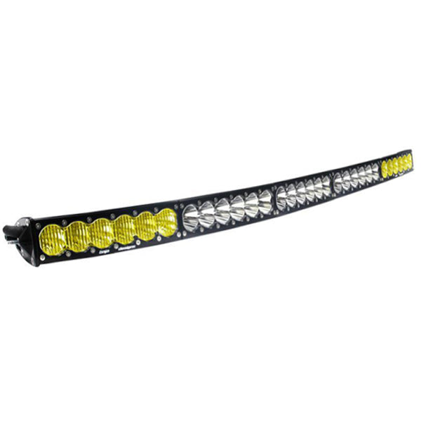 50 Inch LED Light Bar Amber/White Dual Control Pattern OnX6 Arc Series Baja Designs 525003DC