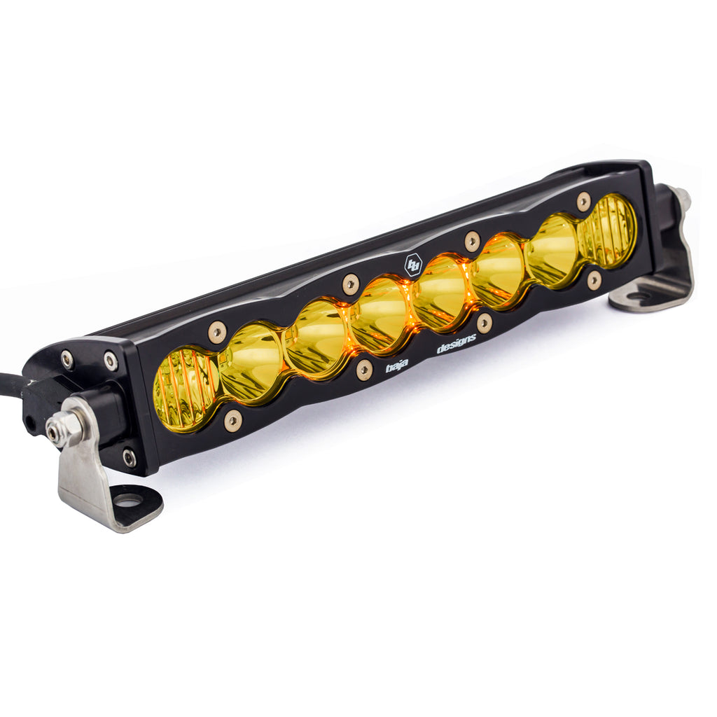10 Inch LED Light Bar Driving Combo Amber Lens Pattern S8 Series Baja Designs 701013