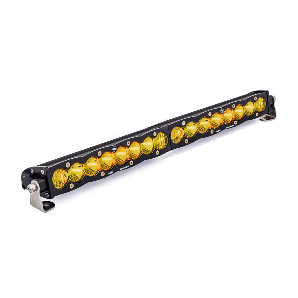 20 Inch LED Light Bar Single Amber Straight Driving Combo Pattern S8 Series Baja Designs 702013