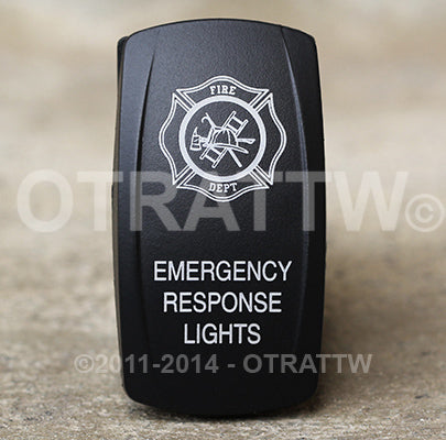 Switch, Rocker Emergency Response Lights     860405