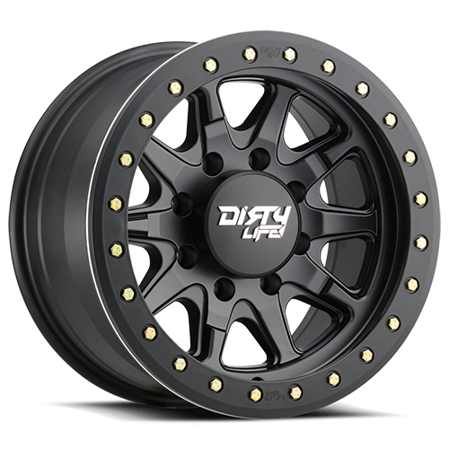 Dirty Life Race Wheels DT-2 9304 Satin Black 17X9 6-135 -12Mm 87.1Mm 9304-7936MB12
