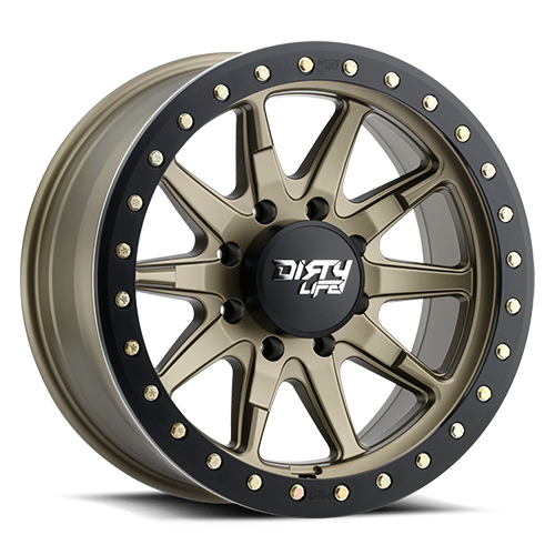 Dirty Life Race Wheels DT-2 9304 Satin Gold 17X9 5-127 -12Mm 78.1Mm 9304-7973MGD12