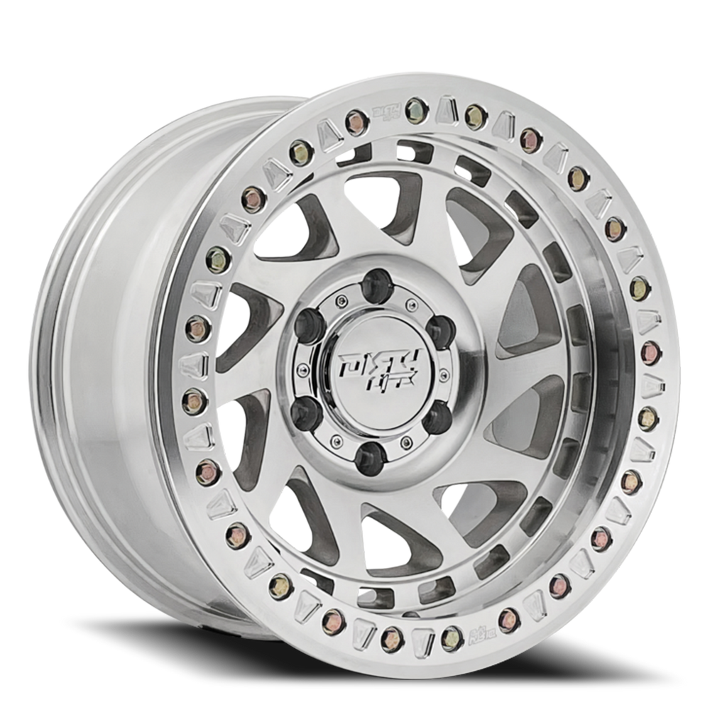 Dirty Life Race Wheels Enigma Race 9313 Machined 17X9 8-170 -12Mm 125.2Mm 9313-7970M12