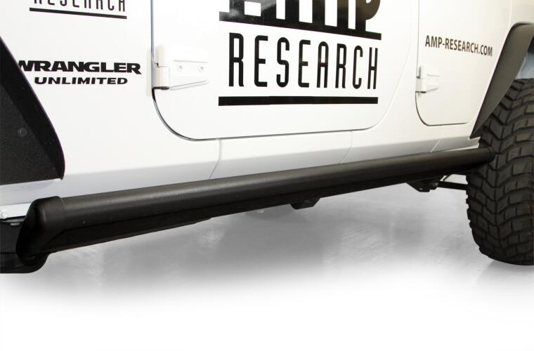 AMP Research AMP75122-01A PowerStep Electric Running Board - 07-18 Jeep Wrangler JK Unlimited, 4-Dr