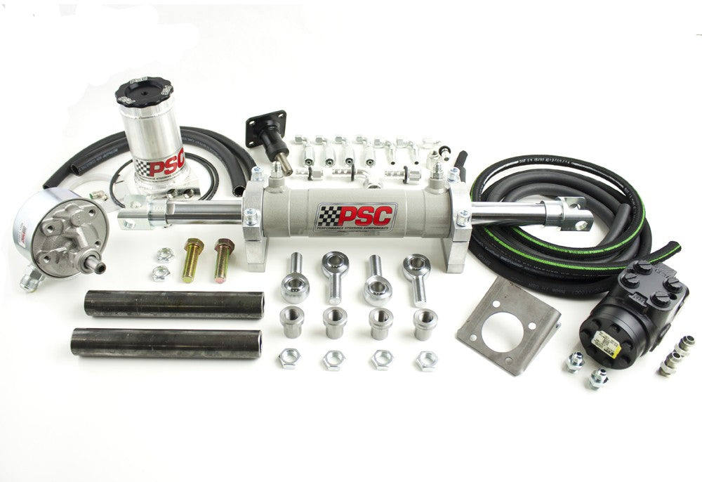 Full Hydraulic Steering Kit, P Pump (40 Inch and Larger Tire Size) PSC Performance Steering Components FHK400P