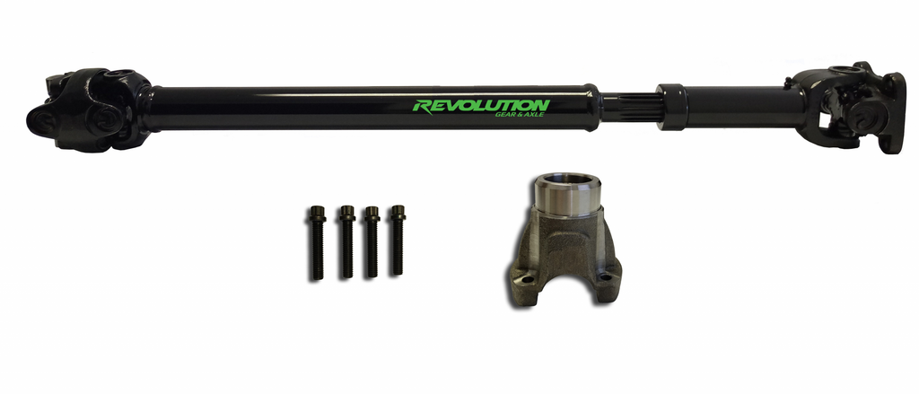 JL Front 1310 CV Driveshaft Rubicon 2 or 4 Door Flange Style Revolution Gear and Axle REV-DS-JL-1310F-RUB-F