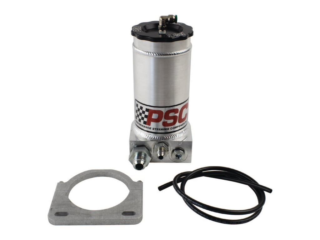Off Road Remote Reservoir Kit, #8AN Return #12AN Feed PSC Performance Steering Components  SR146-8-12