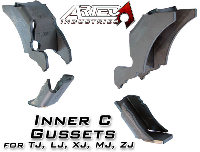 Dana 30 Inner C Gussets Artec Industries TJ3010