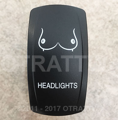 Headlights Rocker Switch sPOD VVPZCDD-5381