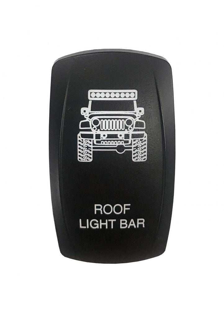 JK Roof Light Bar Rocker Switch sPOD VVPZCJK-512R