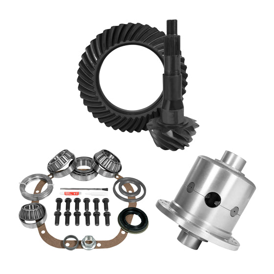 10.5 inch Ford 3.73 Rear Ring and Pinion Install Kit 35 Spline Positraction with NP761271 / NP998236 USA Standard ZGK2143