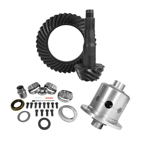 10.5 inch Ford 3.73 Rear Ring and Pinion Install Kit 35 Spline Positraction USA Standard ZGK2152