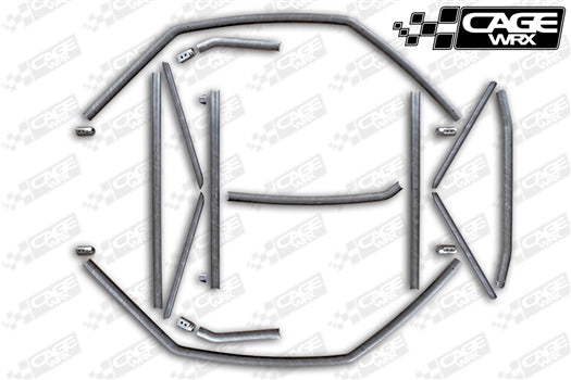 CageWrx "SUPER SHORTY" Cage Kit RZR XP 1000 / XP Turbo (2014-2018) - Skinny Pedal Racing