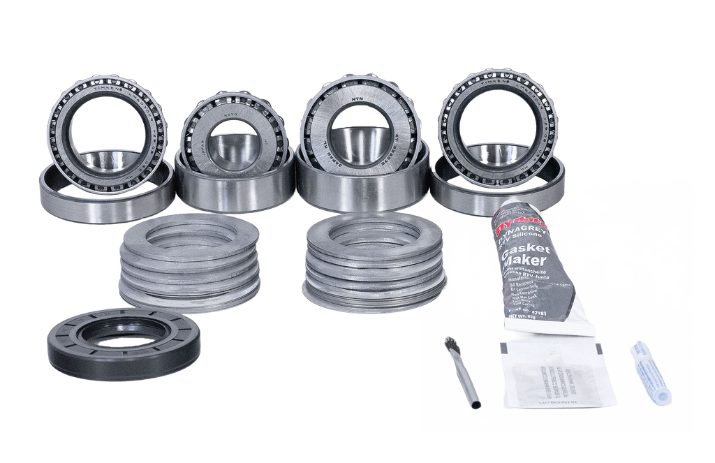 Nissan H233B Front or Rear Axle 50mm Bearings Ring and Pinion Master Install Kit Revolution Gear 35-2039-50MM