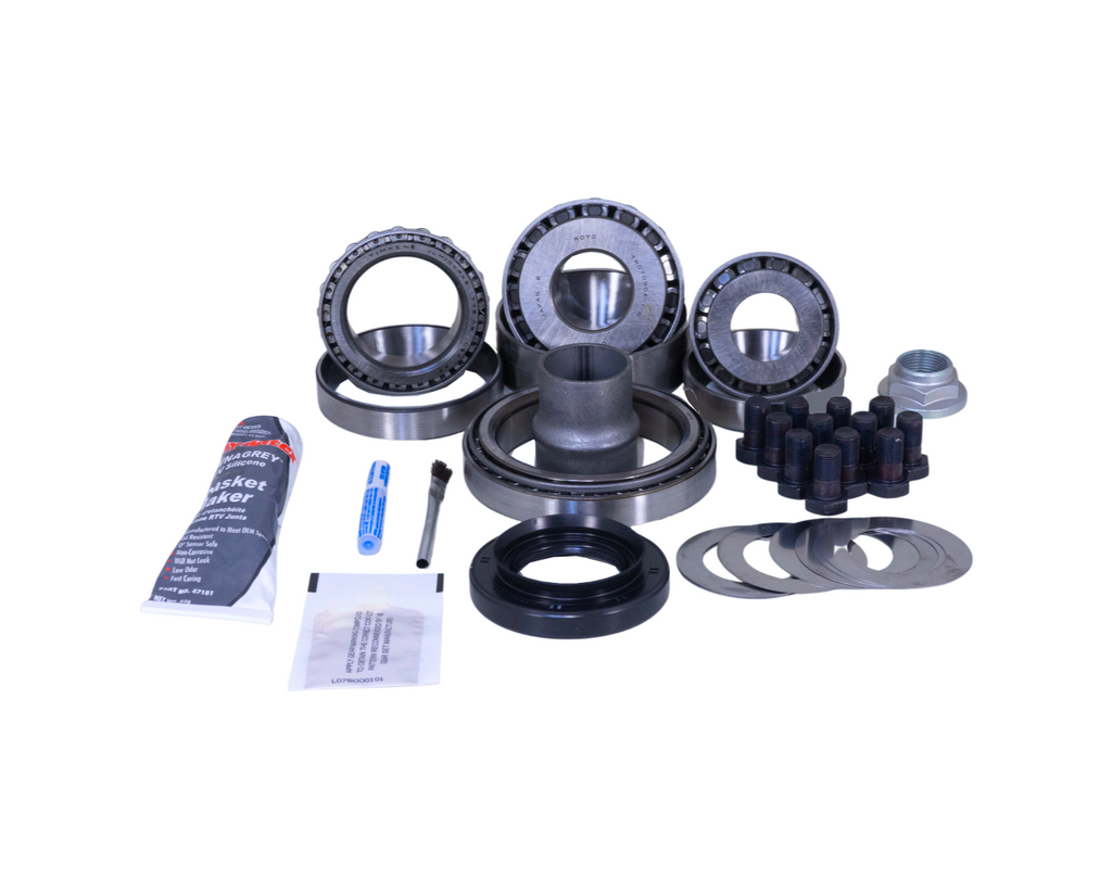 Toyota 8 Inch Rear Axle V6 27 Spline Open Carrier Ring and Pinion Master Install Kit Revolution Gear 35-2043