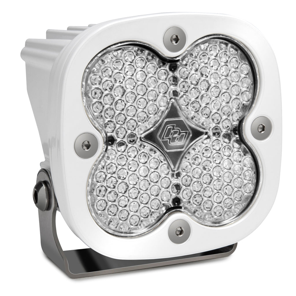 LED Light Pod White Clear Lens Work/Scene Pattern Squadron Pro Baja Designs 490006WT