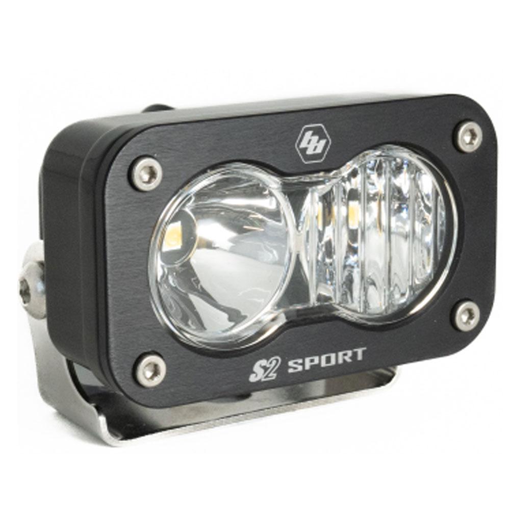 LED Work Light Clear Lens Driving Combo Pattern Each S2 Sport Baja Designs 540003