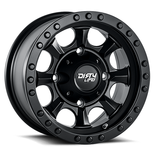 Dirty Life Race Wheels Ironman 9300 Matte Black 14X7 4-110 13Mm 79.4Mm 9300-47100MBN