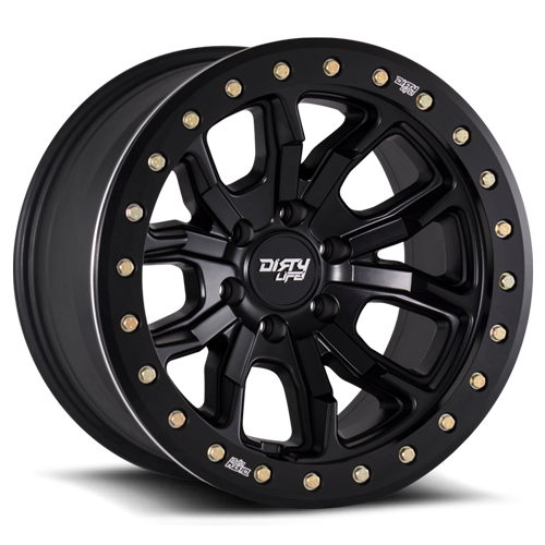 Dirty Life Race Wheels DT-1 9303 Satin Black 20X9 6-135 12Mm 87.1Mm 9303-2936MB12