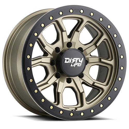 Dirty Life Race Wheels DT-1 9303 Satin Bronze 20X9 8-170 0Mm 130.8Mm 9303-2970MGD