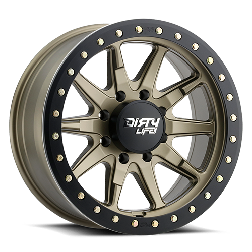 Dirty Life Race Wheels DT-2 9304 Satin Gold 20X9 8-165.1 0Mm 130.8Mm 9304-2981MGD