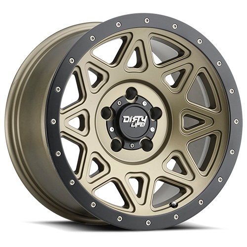 Dirty Life Race Wheels Theory 9305 Matte Gold 20X9 6-135 0Mm 87.1Mm 9305-2936MGD