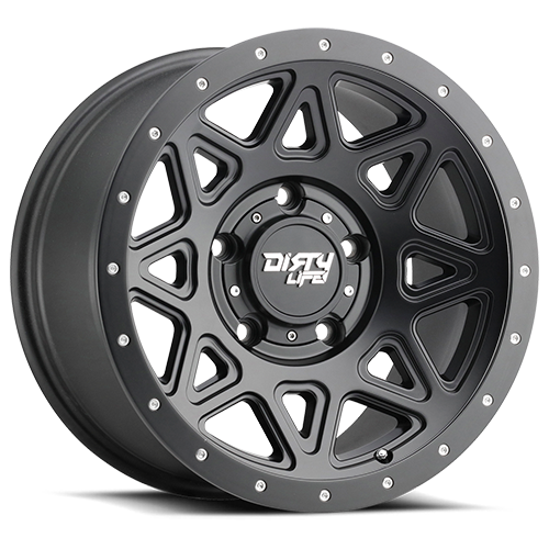 Dirty Life Race Wheels Theory 9305 Satin Black 20X9 5-150 18Mm 110Mm 9305-2950MB18