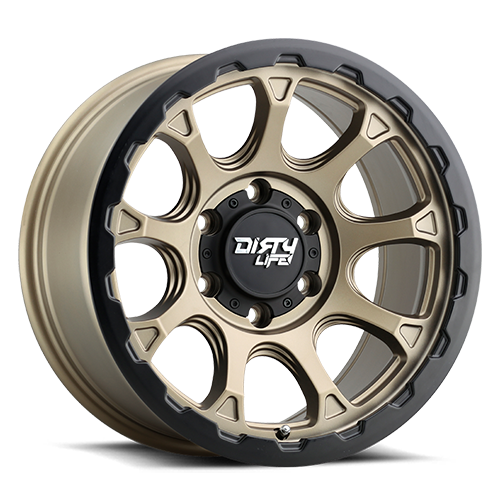 Dirty Life Race Wheels Drifter 9307 Matte Gold 17X8.5 5-127 -6Mm 78.1Mm 9307-7873MGD