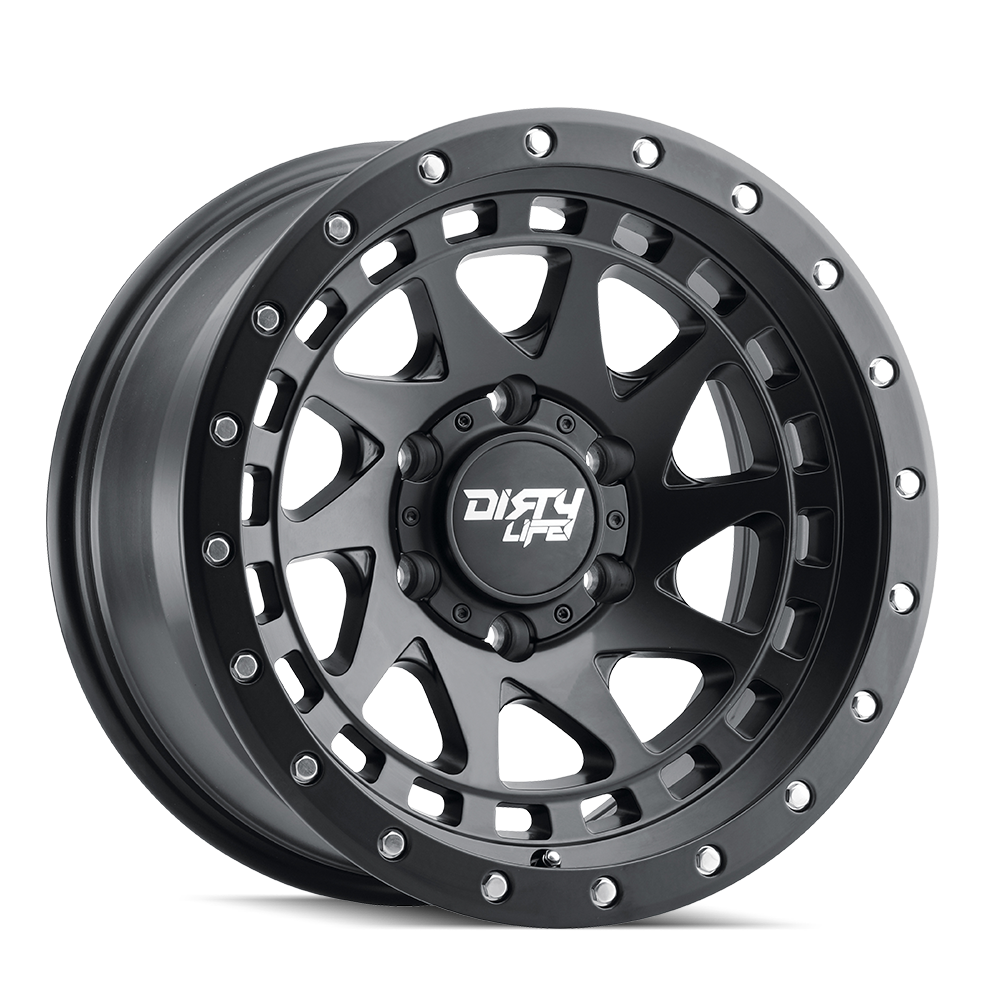 Dirty Life Race Wheels Enigma Pro 9311 Matte Black 17X9 6-135 -12Mm 87.1Mm 9311-7936MB12