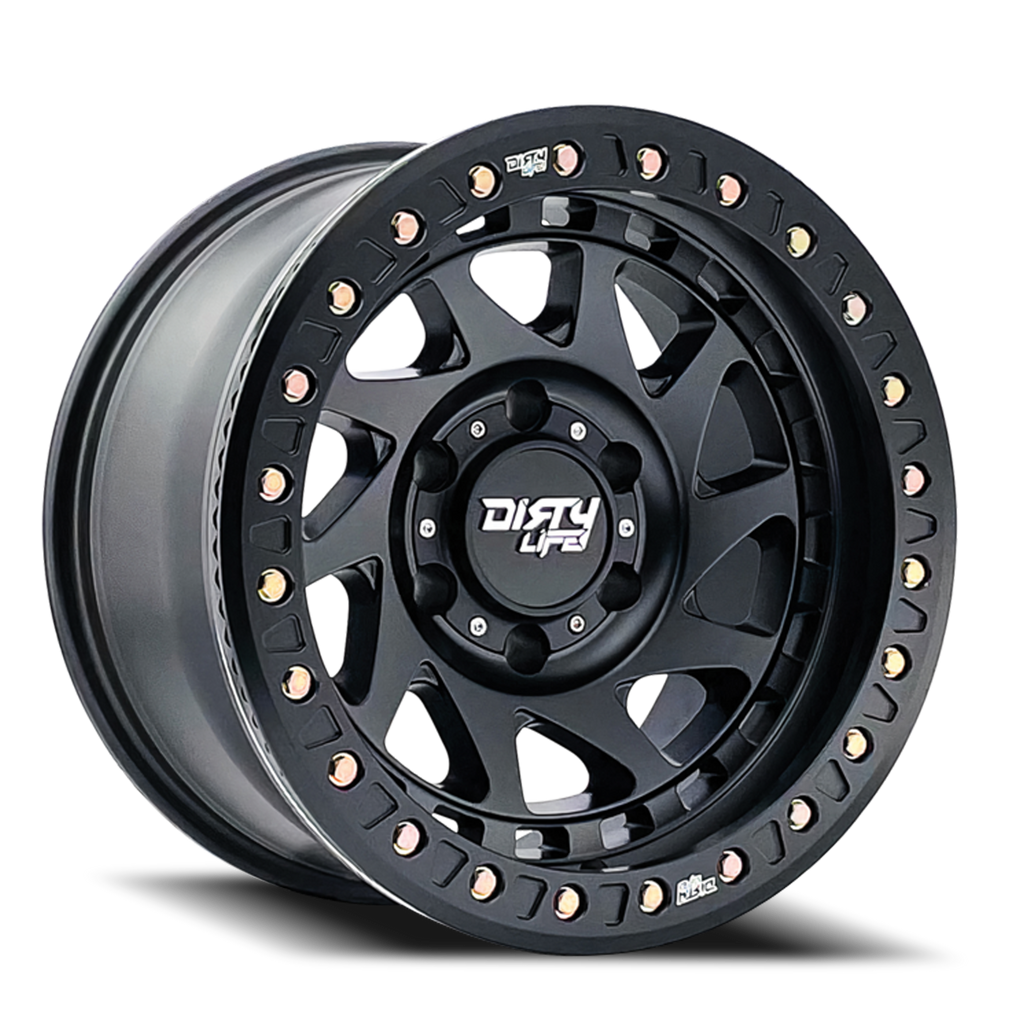 Dirty Life Race Wheels Enigma Race 9313 Matte Black 17X9 6-135 -12Mm 87.1Mm 9313-7936MB12