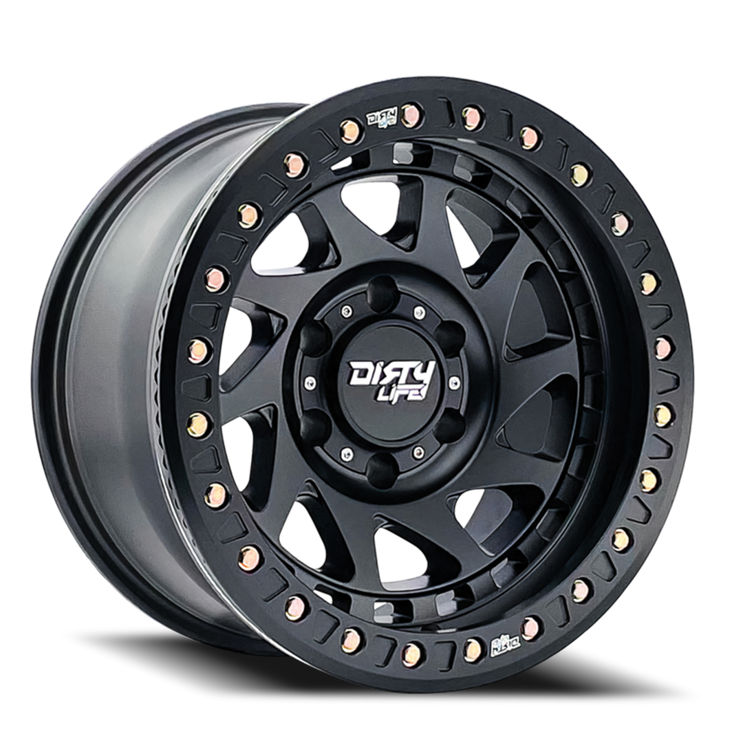 Dirty Life Race Wheels Enigma Race 9313 Matte Black 17X9 5-127 -12Mm 78.1Mm 9313-7973MB12