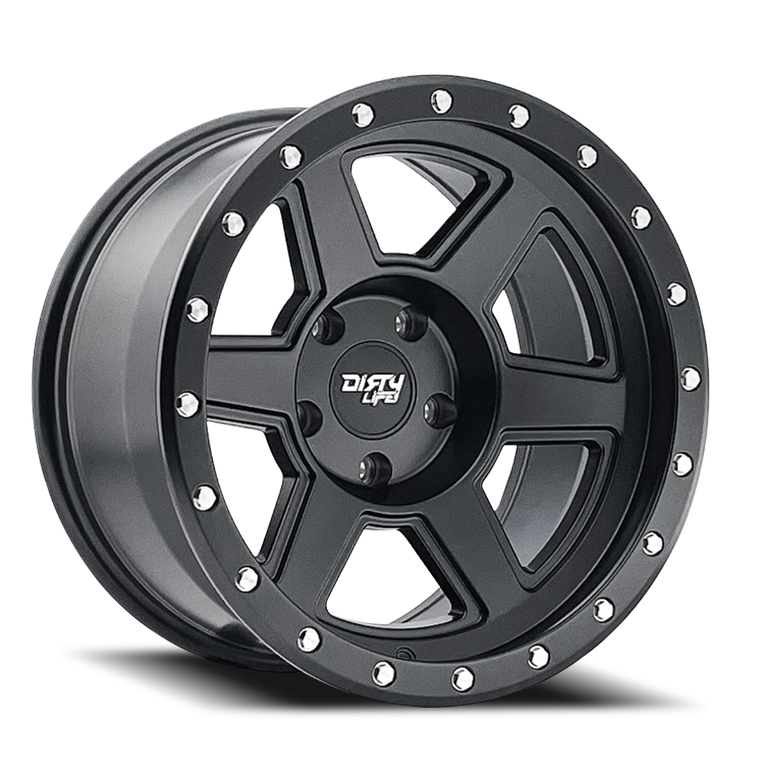 Dirty Life Race Wheels Compound 9315 Matte Black 20X10 6-135 -25Mm 87.1Mm 9315-2136MB