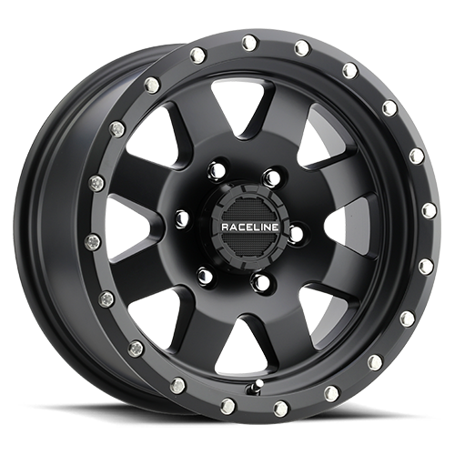 Aluminum Wheels 20x9 Defender 935B Satin Black Multi Spoke -12 Offset 5 on 127 Bolt Pattern 83.82 Bore Raceline 935B-29050-12