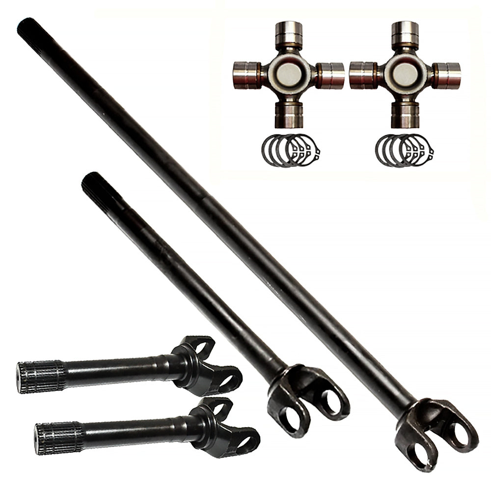 Dana 44 Front Axle Kit 4340 Steel Chromoly W/ Excalibur Joints Nitro Gear and Axle AXN24109