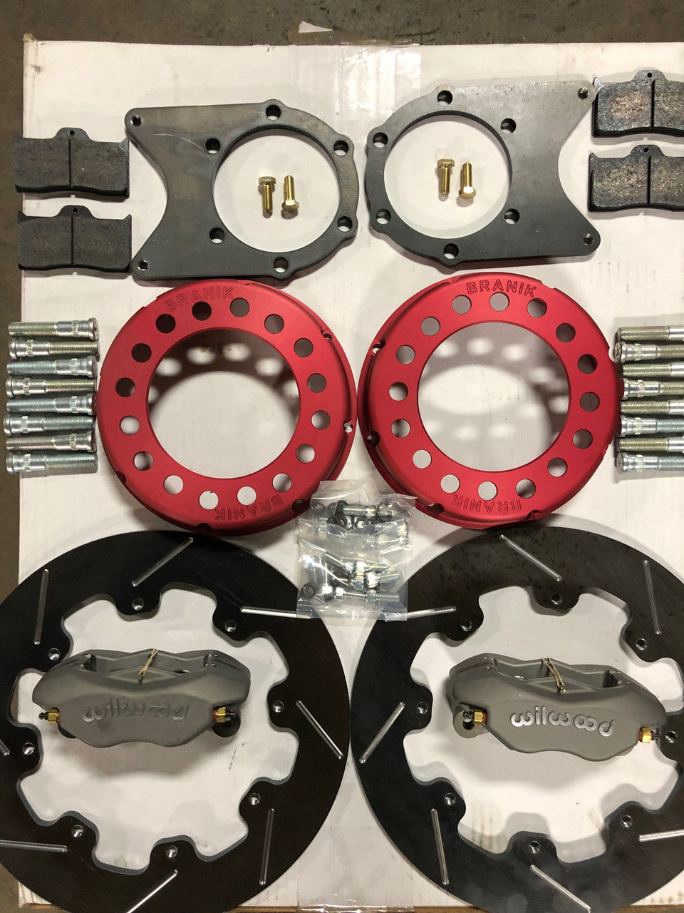 Branik Legacy / Wilwood Chevy Kingpin Dana 60 Big Brake Kit - Skinny Pedal Racing