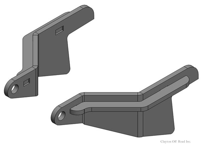 Jeep High Steer Swaybar Mount 1984-2006, TJ/LJ/XJ/ZJ Clayton Off Road COR-1120110