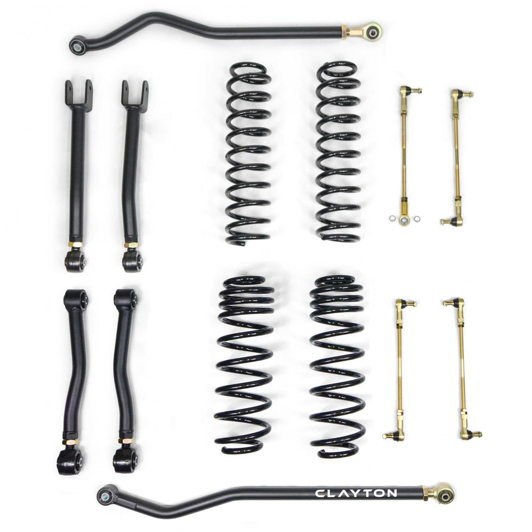 Jeep Wrangler Diesel 2.5 Inch Ride Right+ Lift Kit 2DR For 18-Pres Wrangler JL Clayton Offroad COR-2909102