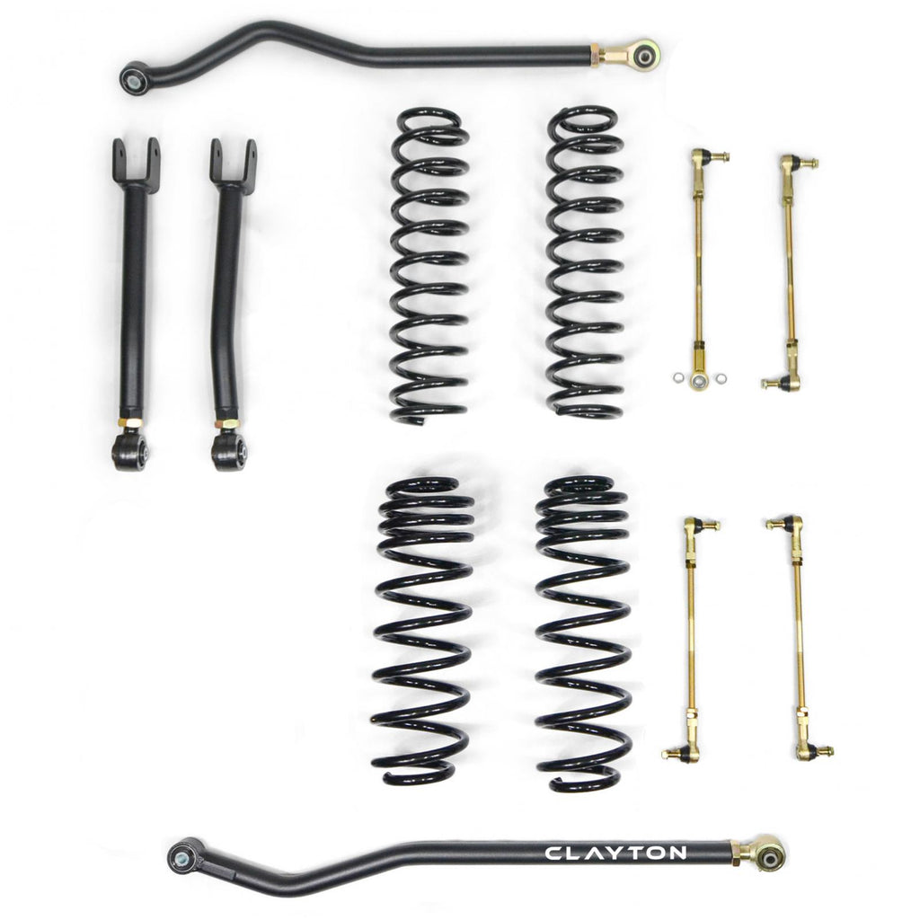 Jeep Wrangler Diesel 2.5 inch Ride Right+ Lift Kit 4DR For 18+ Wrangler JL Clayton Offroad COR-2909104