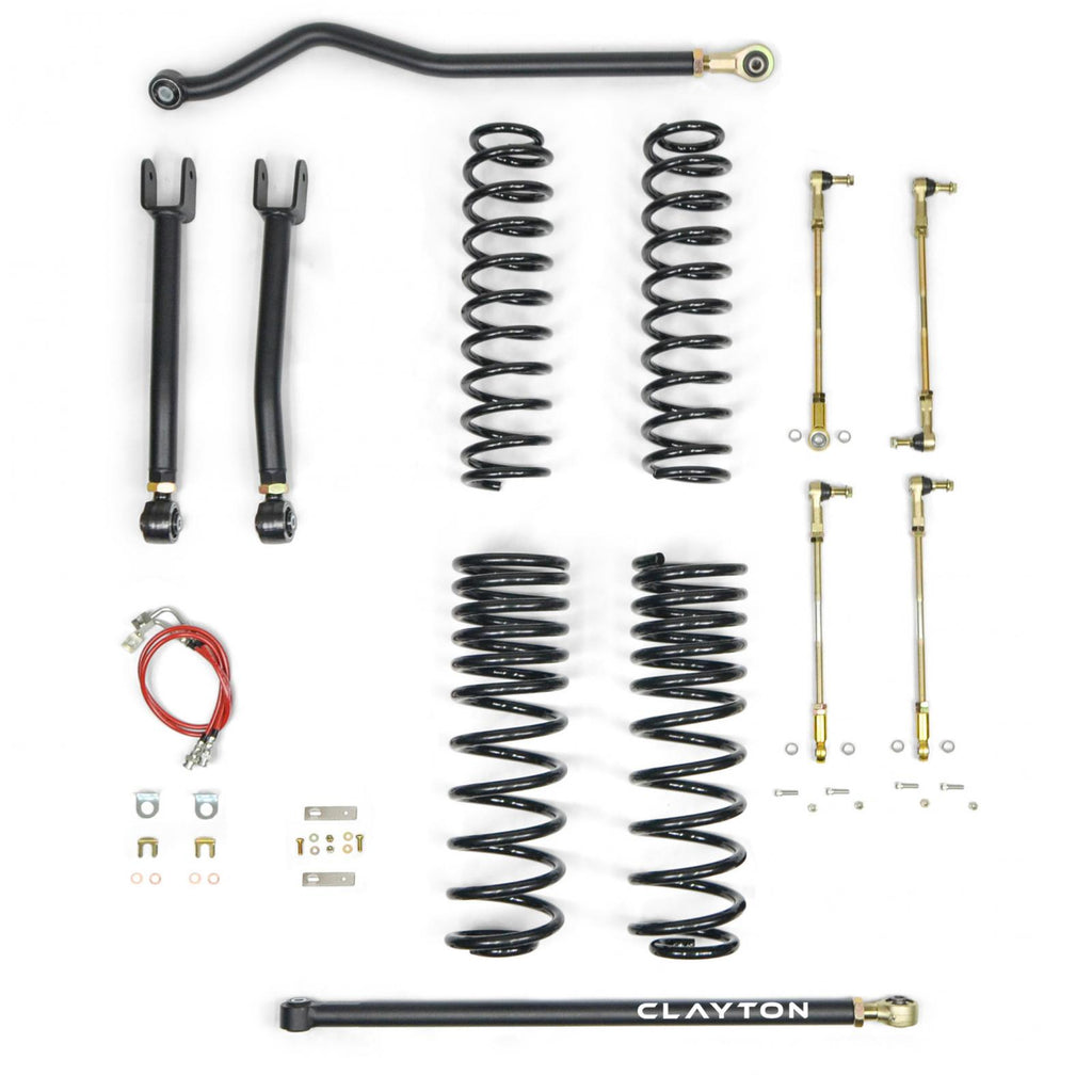 Jeep Gladiator 3.5 Inch Ride Right Lift Kit For 20+ Gladiator JT Clayton Offroad COR-2910003