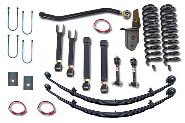 Jeep Cherokee 4.5 Inch Overland Plus Short Arm Lift Kit 1984-2001 XJ Clayton Off Road COR-3001030