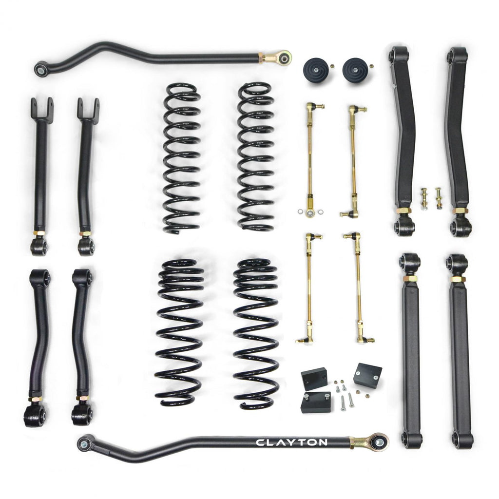 Jeep JL Lift Kit 1.5 Inch for 18-Present Jeep Wrangler Overland Plus Clayton Off Road COR-3009015