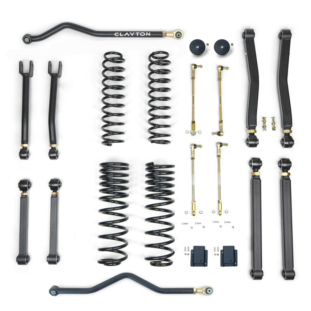 Jeep Gladiator Lift Kit 1.5 Inch Overland Plus Lift Kit 2020+ JT Clayton Off Road COR-3010015