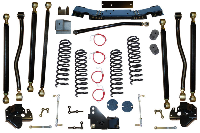 Jeep Wrangler 2.5 Inch Pro Series 3 Link Long Arm Lift Kit 07-18 JK Clayton Off Road COR-3608225