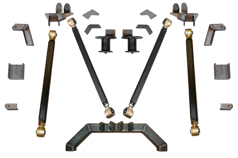 Jeep Wrangler Pro Series Rear Long Arm Upgrade Kit W/5 Inch Stretch 1997-2006 TJ Clayton Off Road COR-4805302