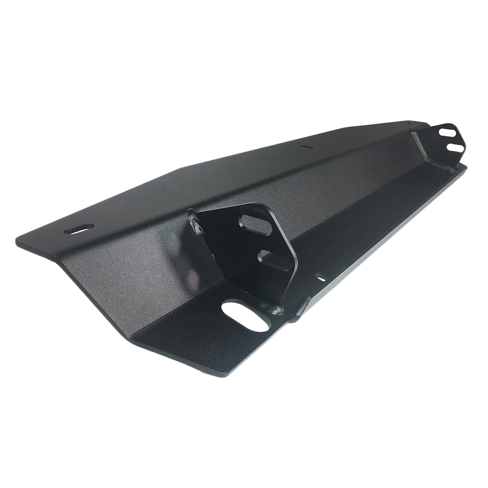 Jeep JL Front Bumper Skid Plate For 18-Pres Wranger JL Rigid Series Steel Powdercoat Black Rock Slide Engineering FB-SP-100-JL