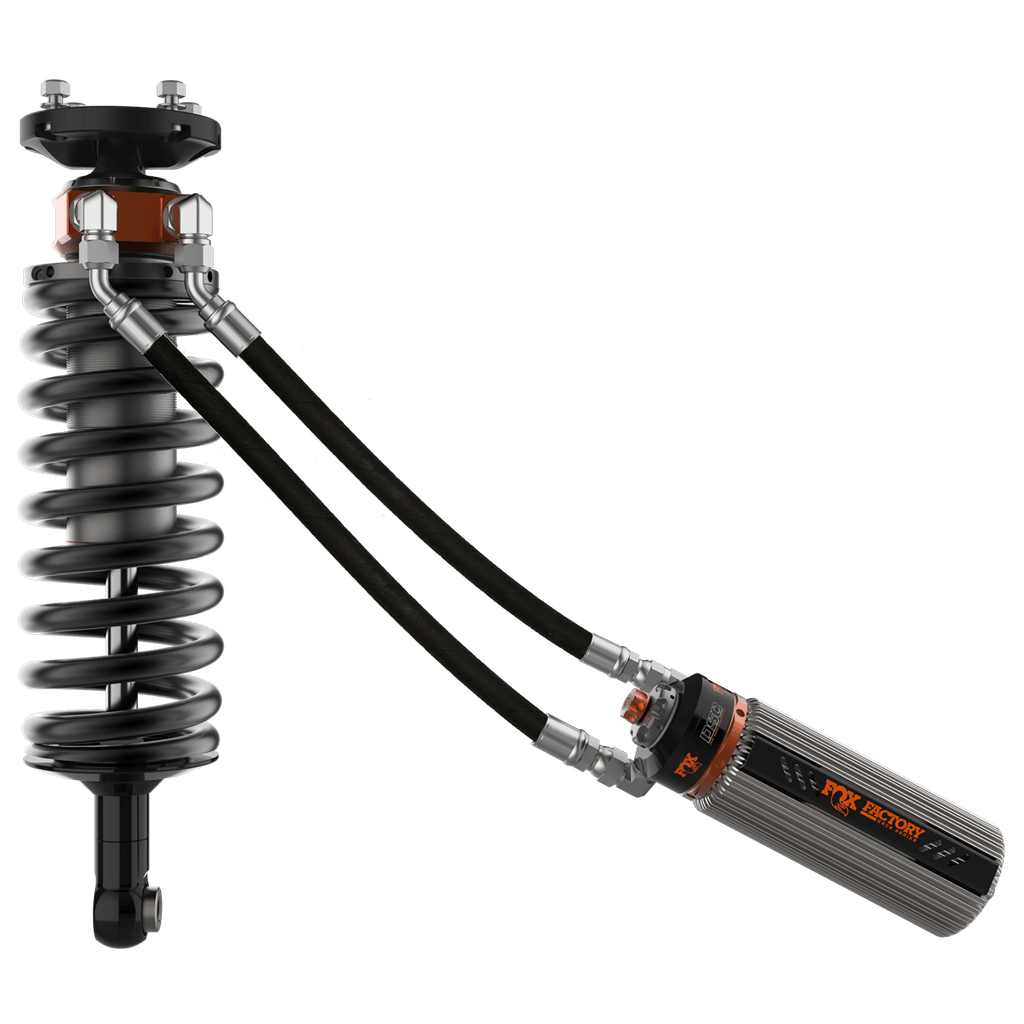 22-Up Toyota Tundra w/UCA Front Coilover Internal Bypass Factory Race 3.0 Recirculating Remote Reservoir Dual Speed Compression Adjuster 2-2.25 Lift Fox Offroad Shocks FOX88306219