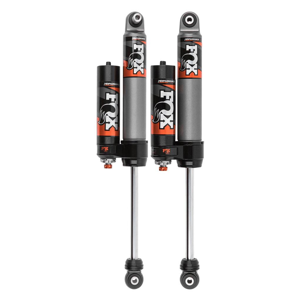 18-Up Jeep JL Rear Performance Elite 2.5 Piggback 0-1.5 Inch Lift Dual Speed Compression Adjuster Fox Offroad Shocks FOX88326053