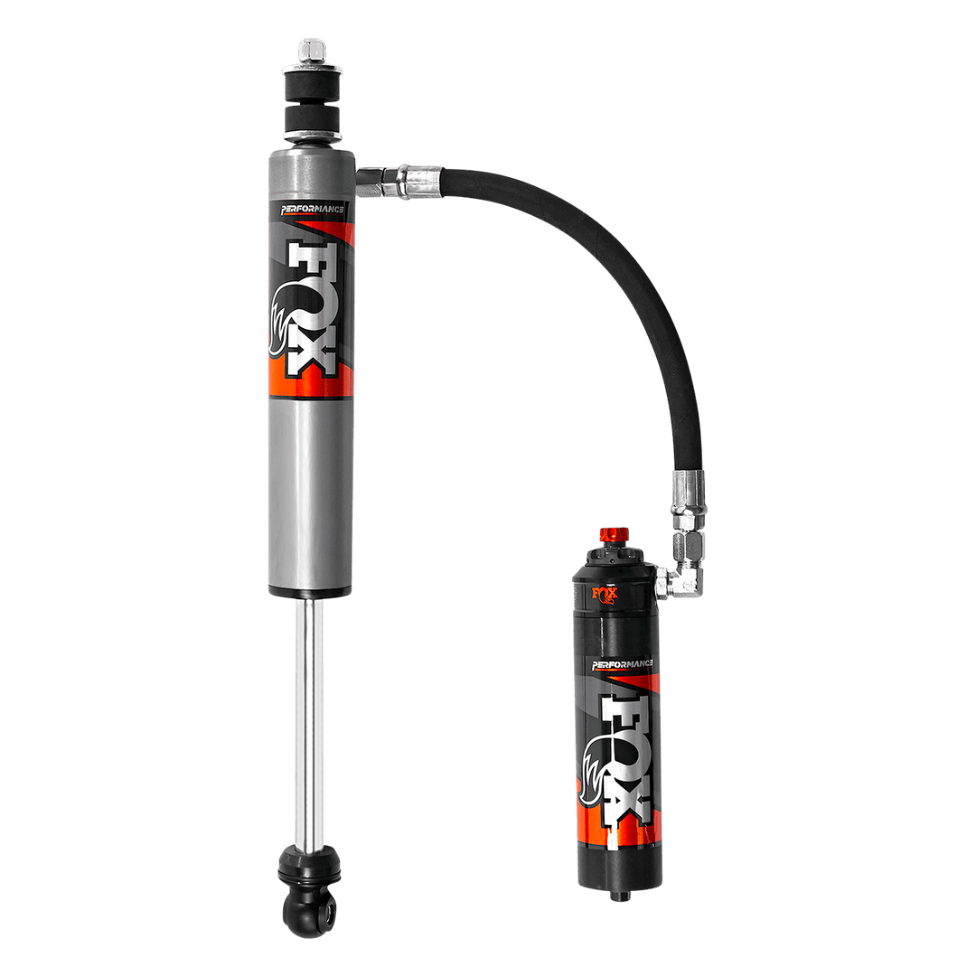 2014-2024 Ram 2500 Front Performance Elite 2.5 Remote Reservoir 0-1.5 Inch Lift Dual Speed Compression Adjuster Fox Offroad Shocks FOX88326062